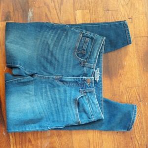 High rise skinny jeans